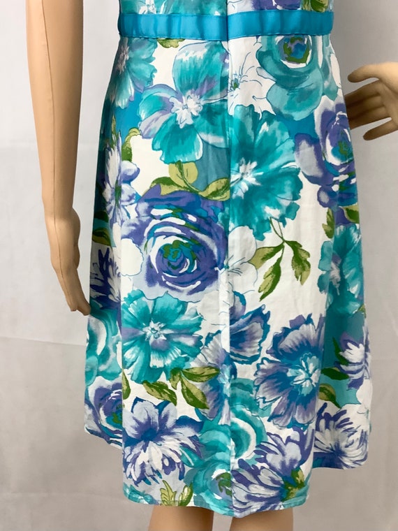 Componix Blue Floral Dress Sleeveless Floral Dress - image 9