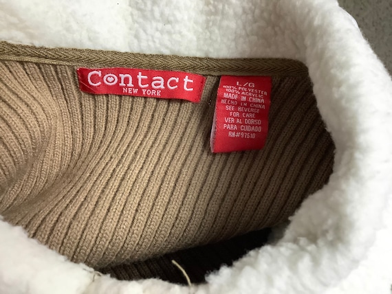 Vintage Vest Ladies Vest Faux Suede Vest Sweater … - image 7