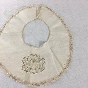 Vintage Collar Antique Lace Collar Victorian Style Collar Cotton Collar