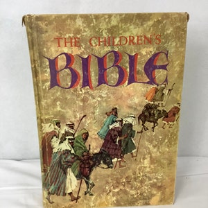 Vintage Books The Childrens Bible Old Testament New Testament 1970