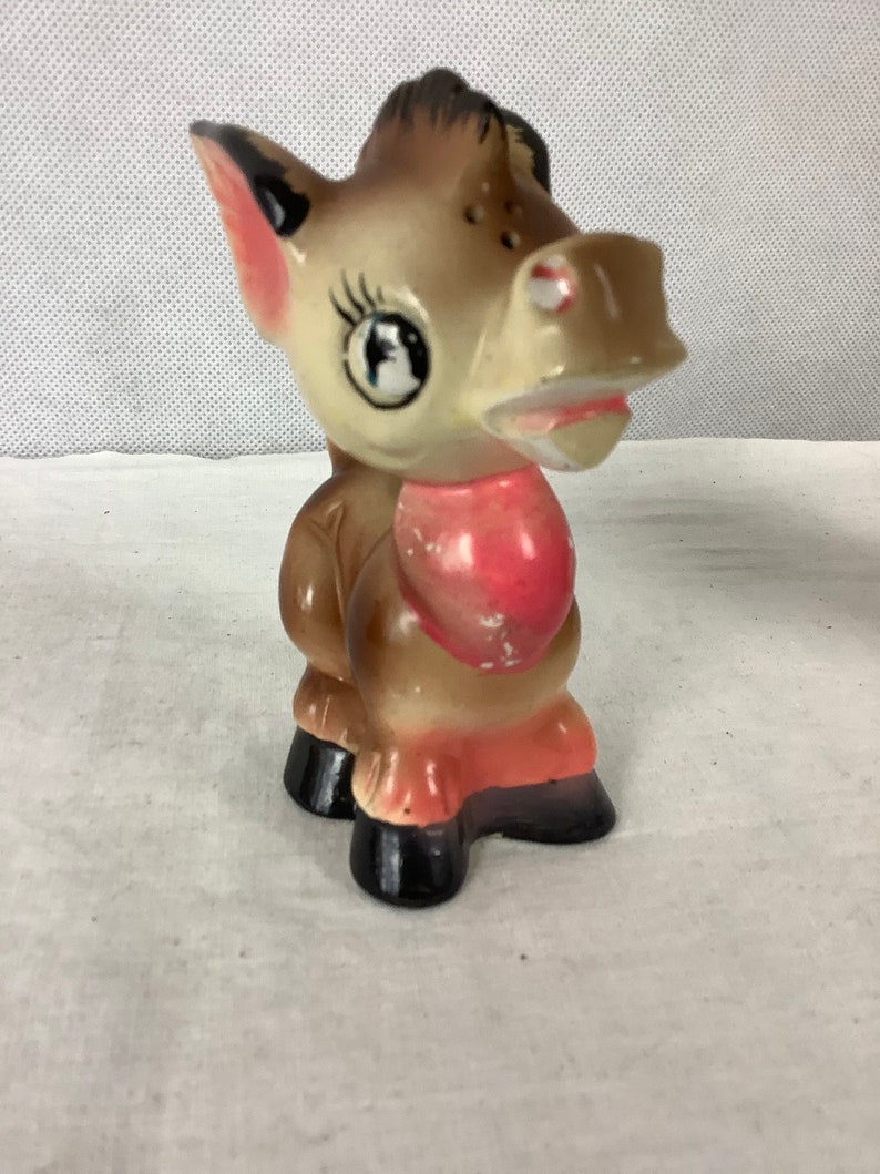 Vintage Donkey Salt and Pepper Shakers 1950s Salt Shaker Etsy