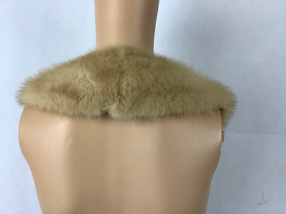 Vintage Golden Mink Collar Mink Sweater Collar - image 10