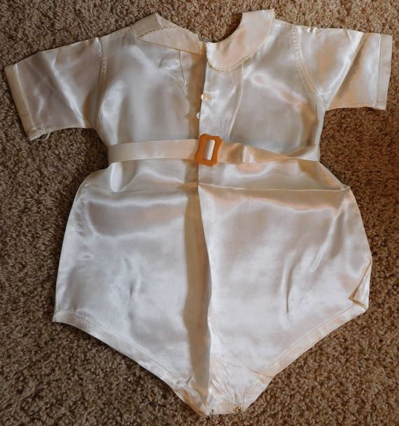 Estamico Baby Boys Satin Christening Baptism Outfits Infant Vest Set with Long Sleeves