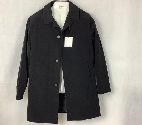 Calvin Klein Overcoat Zip Out Lining 