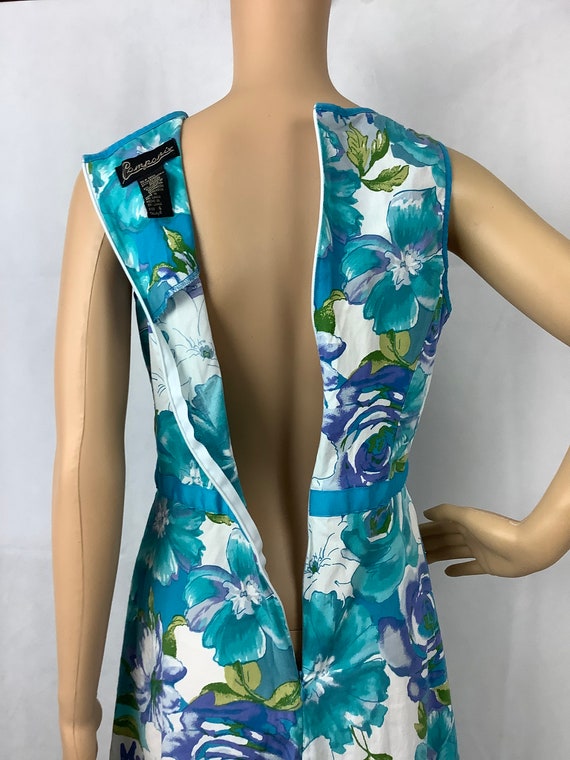 Componix Blue Floral Dress Sleeveless Floral Dress - image 7