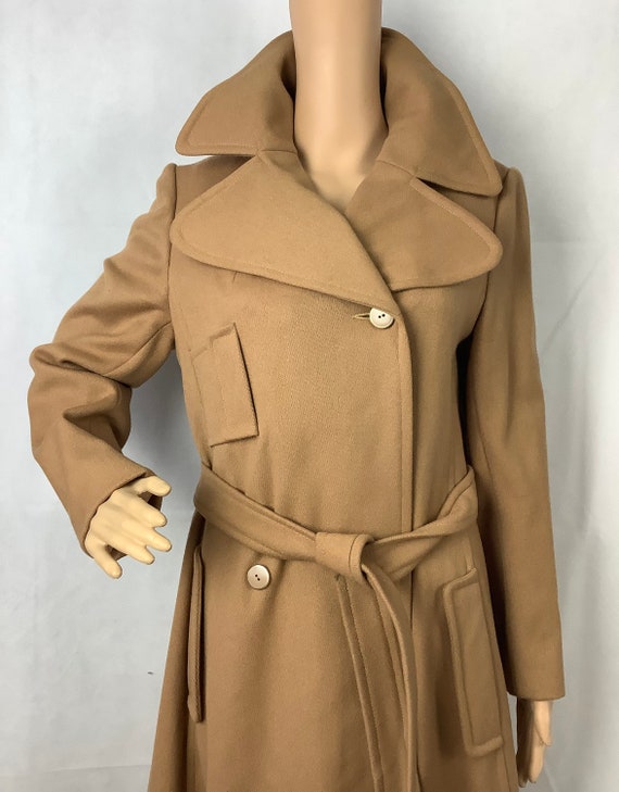 Vintage Wool Coat Camel Wool Coat The American Wa… - image 10