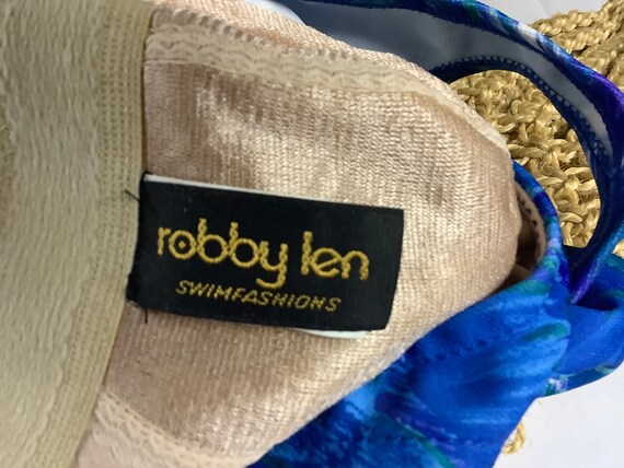 Vintage Swimsuit Robby Len Swim fashions Size 16 … - image 5