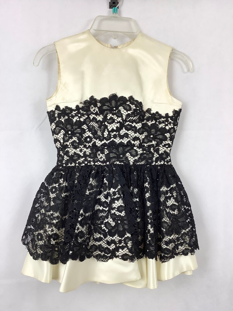 Vintage Dance Dress Childrens Dance costume 3 pieces Dress Bloomers Gloves Satin Dress Up Creative Play