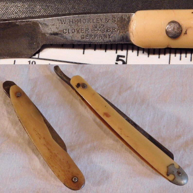 Vintage Razors Straight Edge Razors Vintage Mens Razors WH - Etsy