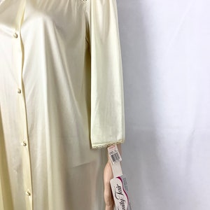 Vintage Vanity Fair Robe Buttery Yellow NOS Tags attached image 3