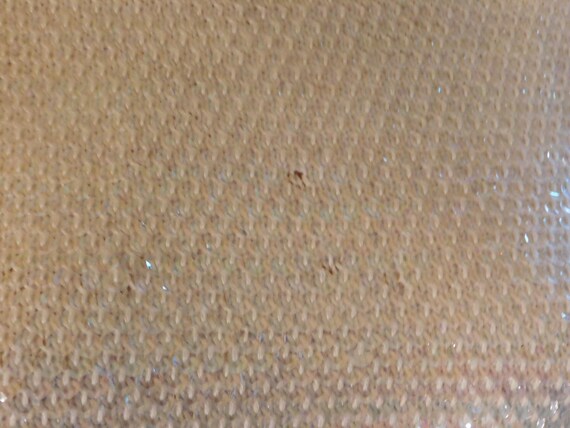 Vintage Sequin Top Sleeveless Knit Sequin Shell W… - image 9