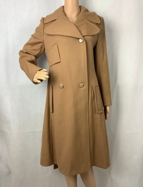 Vintage Wool Coat Camel Wool Coat The American Wa… - image 6