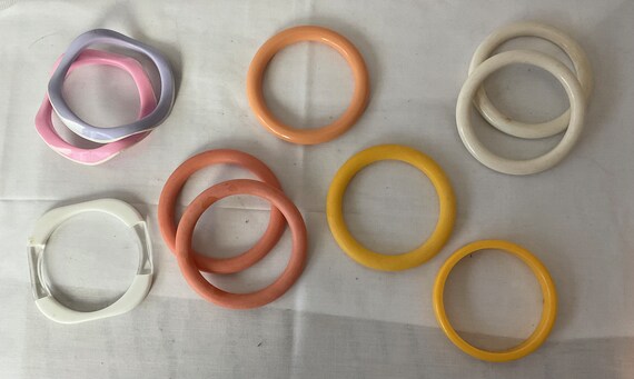 Vintage Bangle Bracelets Assorted Bangles - image 4
