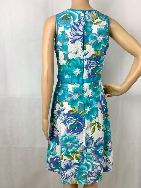 Componix Blue Floral Dress Sleeveless Floral Dress - image 6