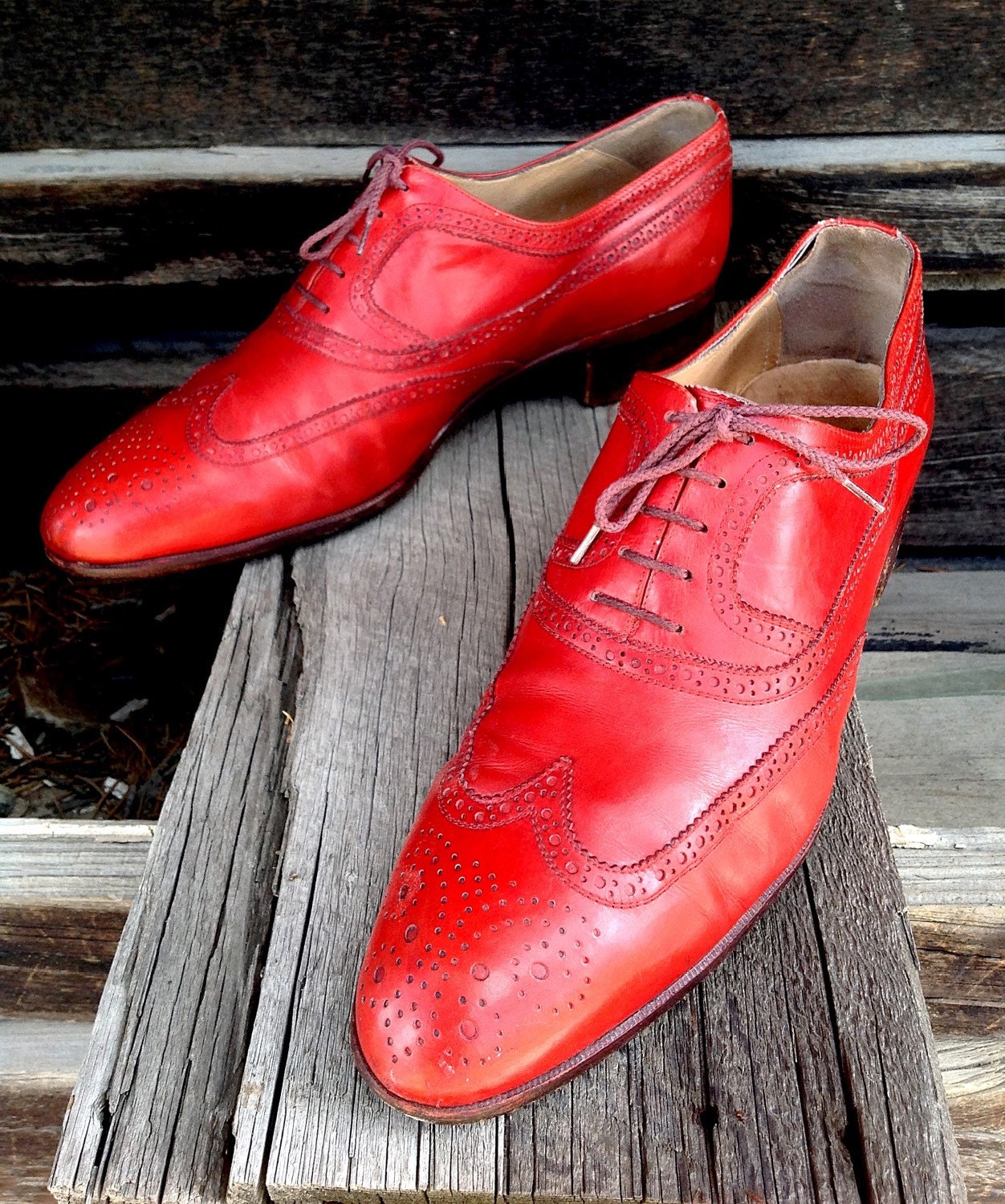 Wing Tip Pumps - Etsy