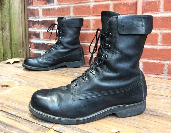 black military jump boots