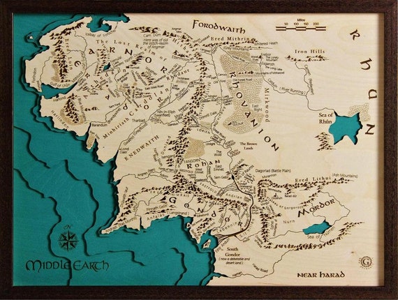 Wallpaper map, The Lord of the rings, John. R. R. Tolkien, The Lord of the  Rings, Middle earth for mobile and desktop, section разное, resolution  1980x1628 - download