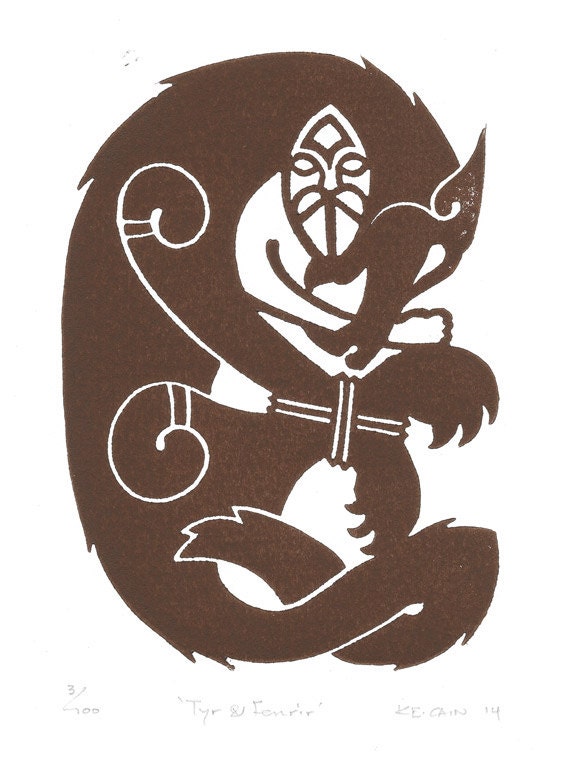 fenrir norse mythology symbol