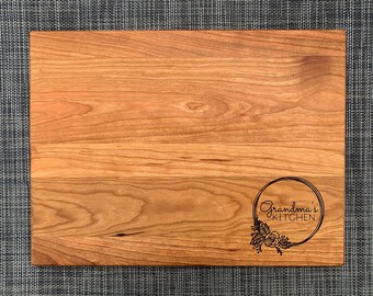 Custom Engraved Wood Cutting Board | Personalized Cutting Board | Wood Sign | Personalized Decor | Wedding Gift | Charcuterie Board