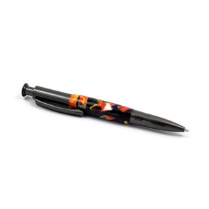 Penna a sfera acrilica psichedelica / Penna a sfera artistica / Penna acrilica / Penna a sfera fatta a mano / Regalo scrittore