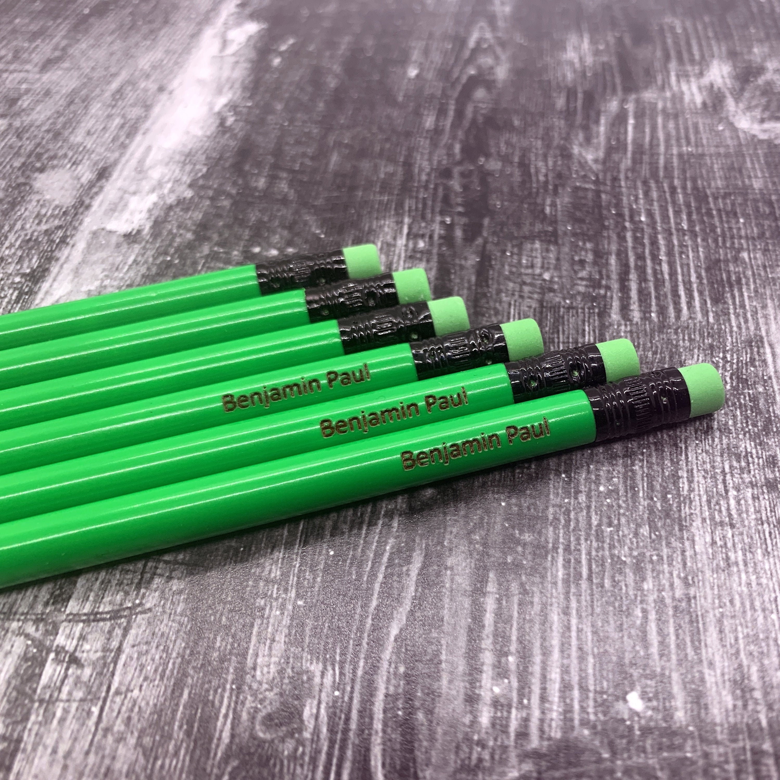 Personalized Pencils | Engraved Pencils | Back to School | 12 Pack ...