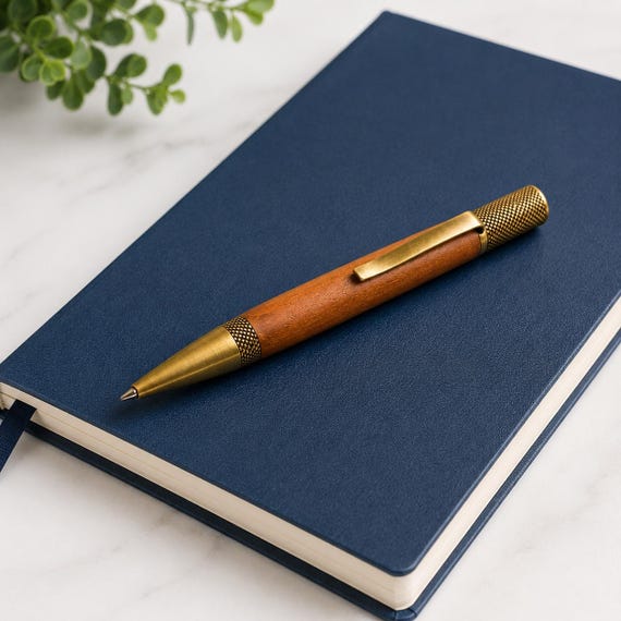 Willow Wood Ballpoint Pen | 9 Year Anniversary Gift Idea | Willow Gift Idea | Handmade Willow Pen | Anniversary Gift | Engraving Available