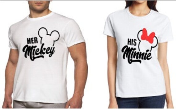 his minnie her mickey shirts