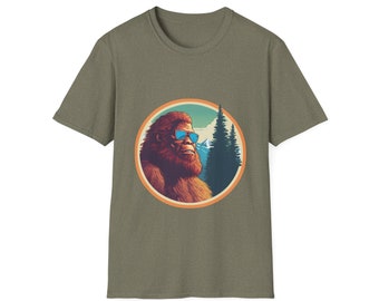 Squatch Mountain - Unisex Softstyle T-Shirt