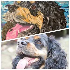 9X12 Made to order pet paintings image 1
