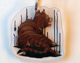 Warriors Cats Charm - Tigerstar