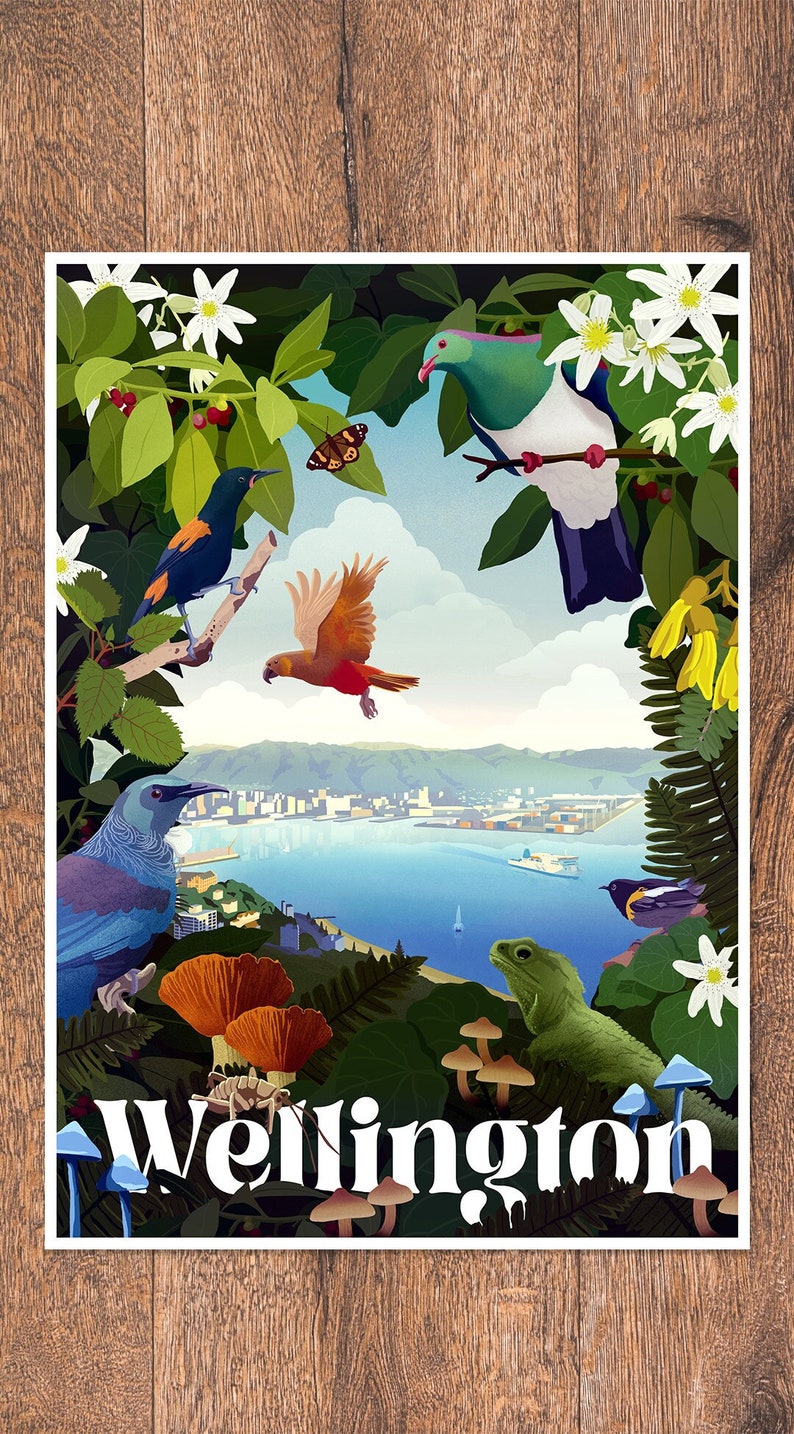 Wellington Travel Poster image 1
