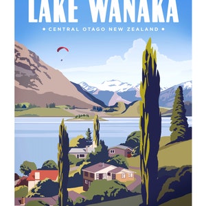 Lake Wanaka Poster