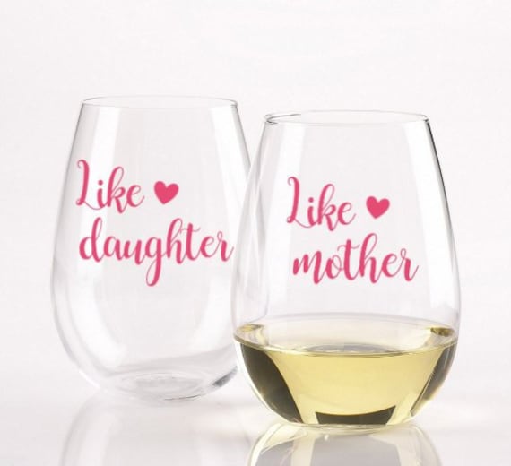 mother's day wine glass ideas