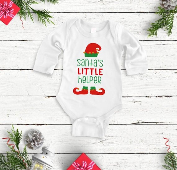 baby santa's little helper outfit