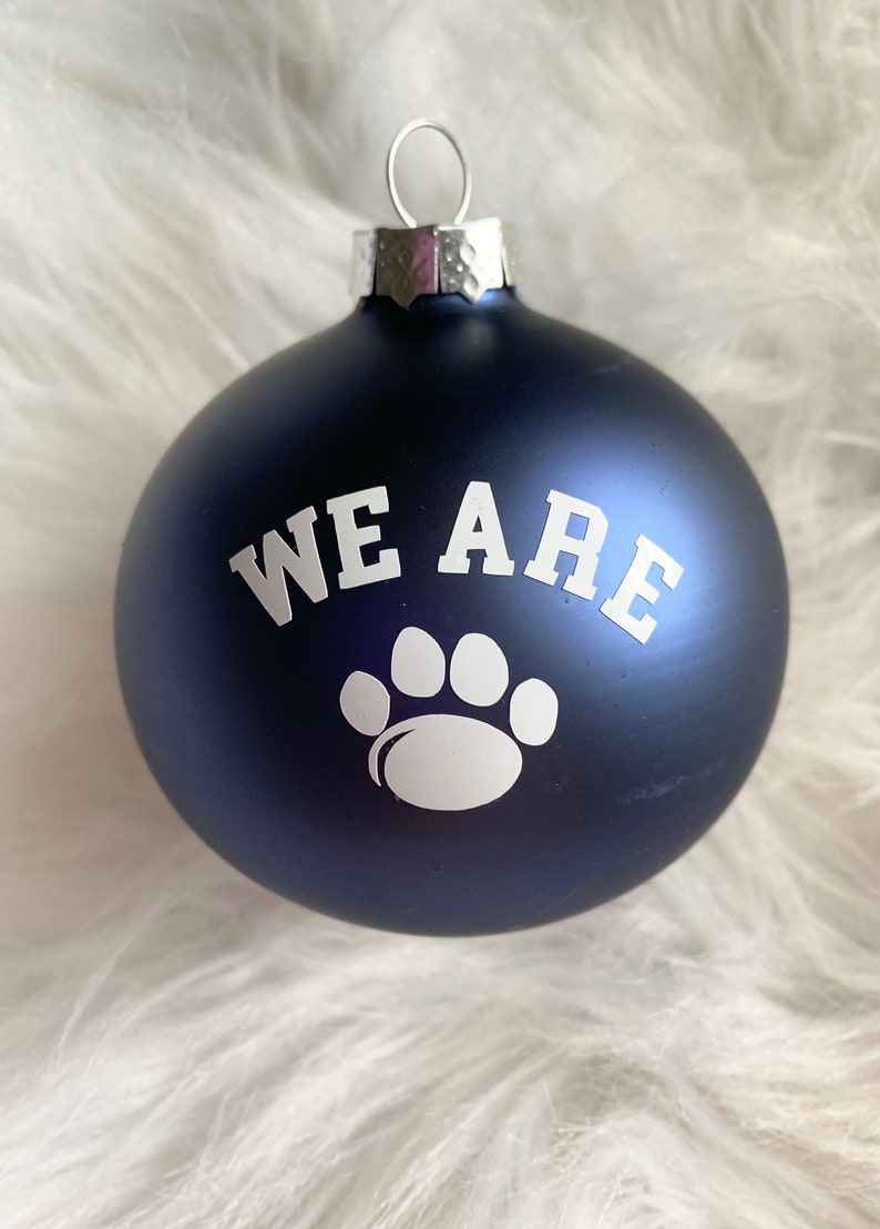 Large State Christmas Ornaments / Penn Christmas Gifts