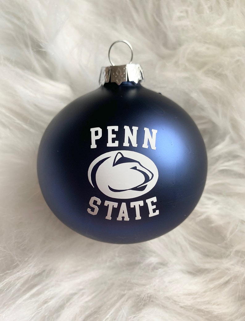 Large State Christmas Ornaments / Penn Christmas Gifts