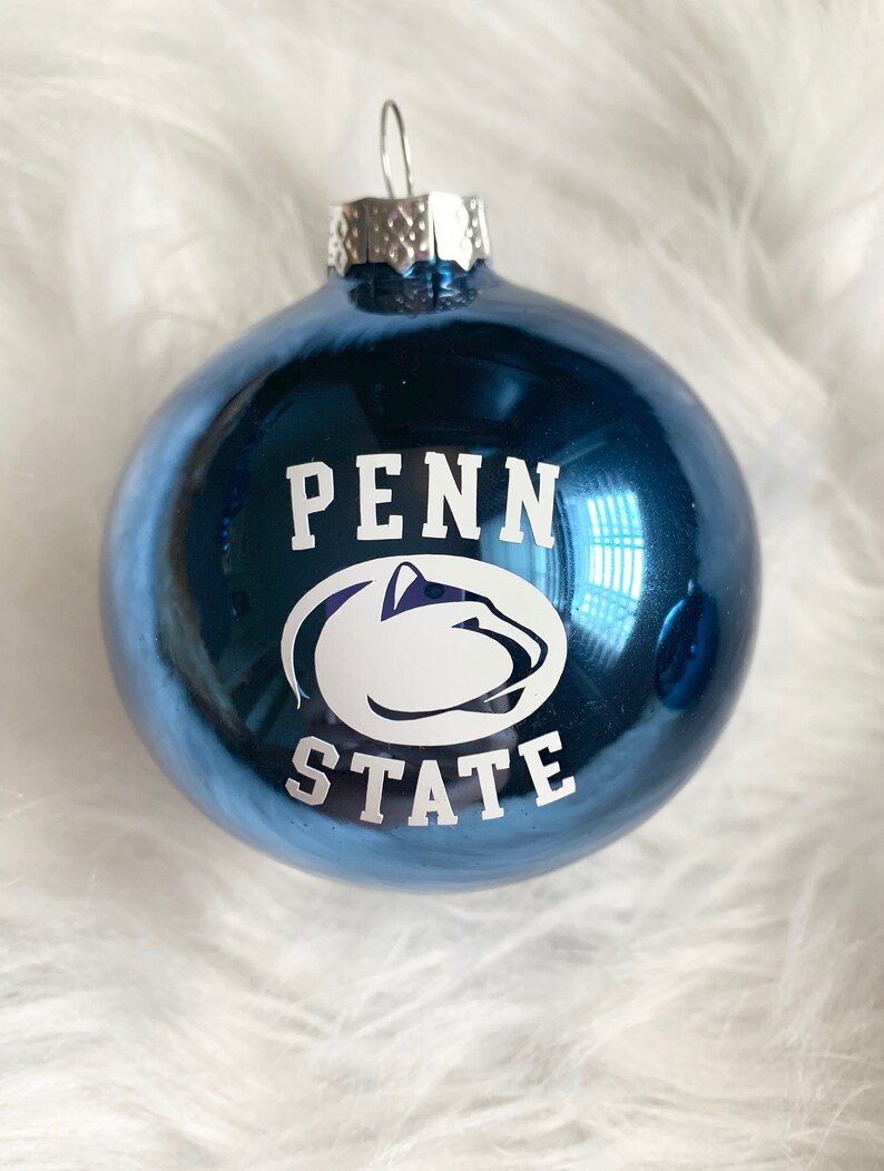 Large State Christmas Ornaments / Penn Christmas Gifts