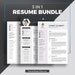 Professional Resume / CV Templates, Compatible with MS Word, Creative Resume, Modern Resume, 1, 2 and 3 Page Resume, Instant Download 