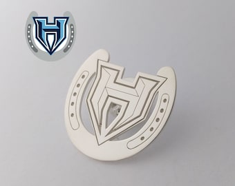 Corporate Logo Lapel Pin, Personalized Logo Lapel Pin, Engraved Lapel Pin for Groom, Wedding Lapel Pin, Any Icon Lapel Pin, Gift for Him