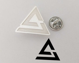 Pin de solapa personalizado, pin de solapa con logotipo de plata personalizado, pin de solapa grabado para novio, pin de solapa de boda, pin de solapa con logotipo de la empresa, regalo para él