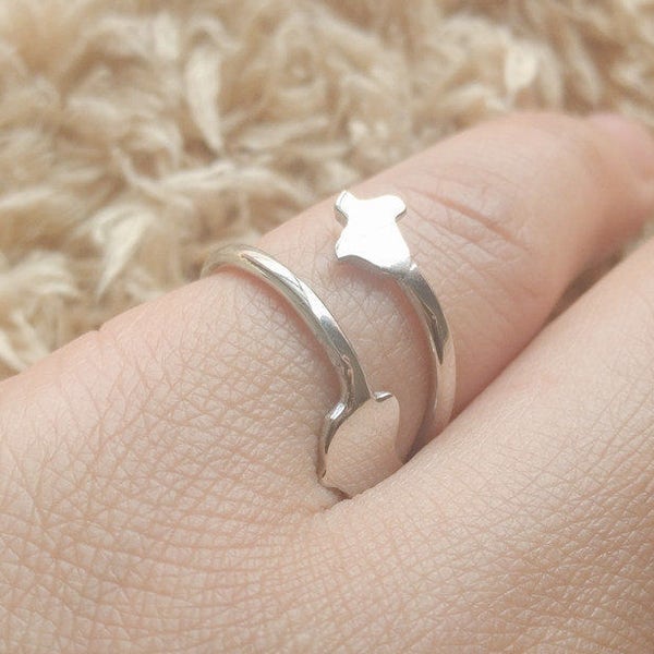 Texas and Ohio Two States Ring,Any States Ring,Long Distance Relationship Ring,State to State Friendship Ring,LDR Best friend Ring,Best Gift