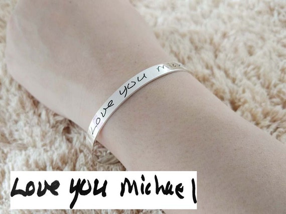 Buy Personalized Handwriting Bracelet signature Bracelet