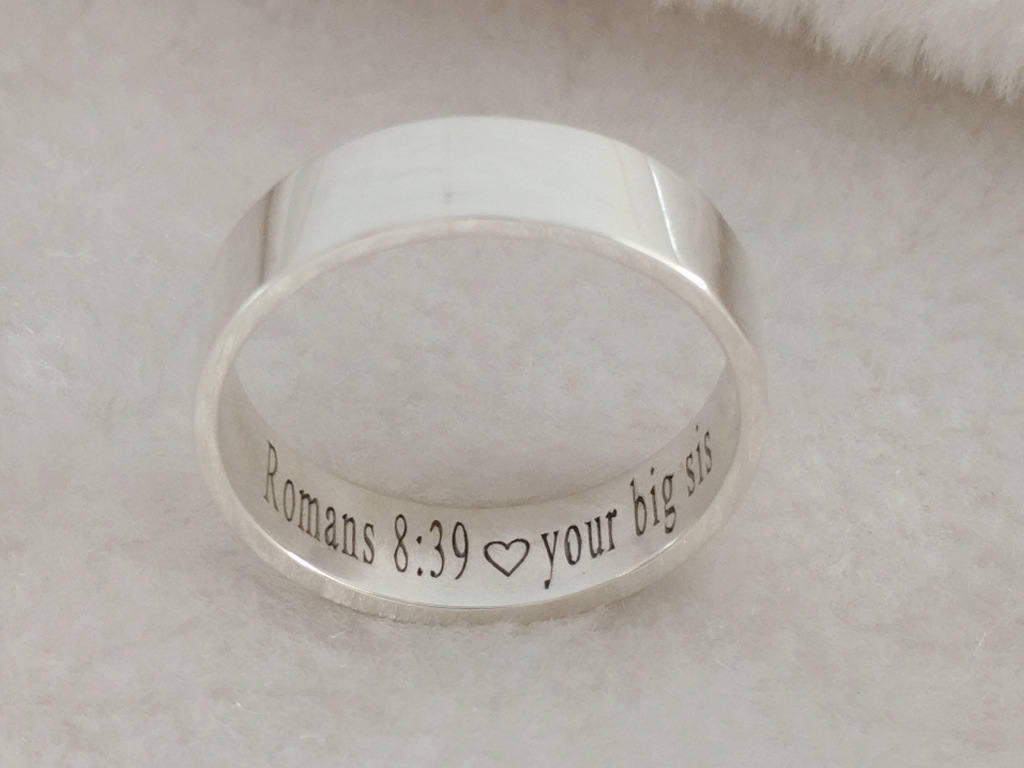 Hidden Message Ring - Etsy