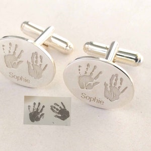 Handprint Cufflinks Etsy Australia