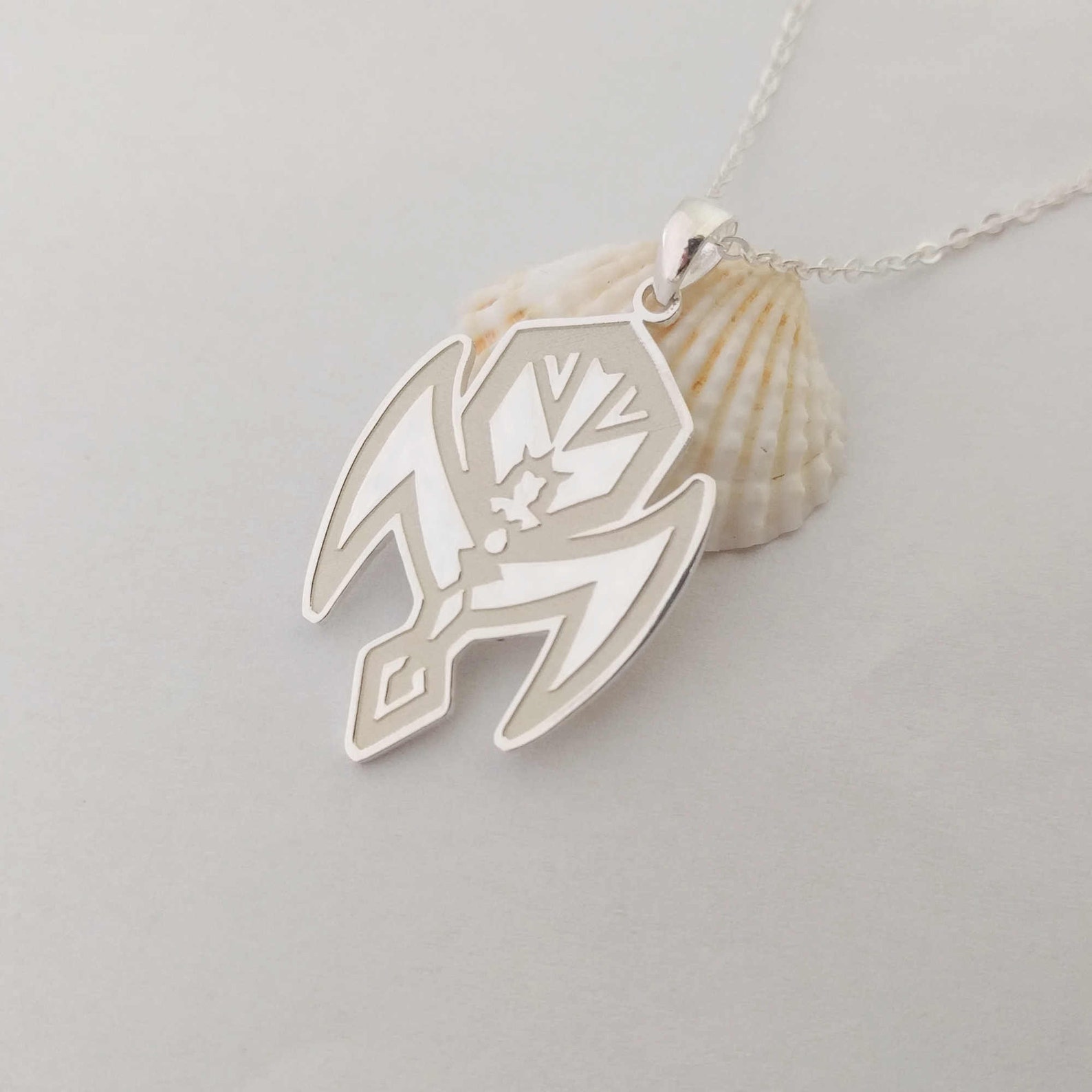 Logo Plate Necklace