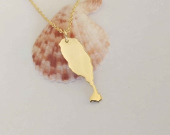 Saint Kitts Island Necklace ,St. Kitts Necklace, St. Kitts Charm  Necklace,St. Kitts Pendant Jewelry,St. Kitts Necklace,Any Country Necklace