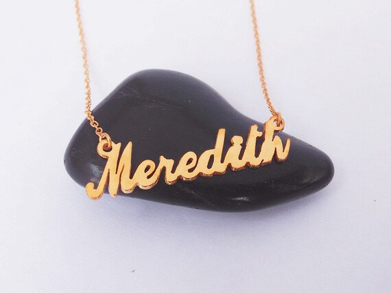 Cheap custom name online necklace