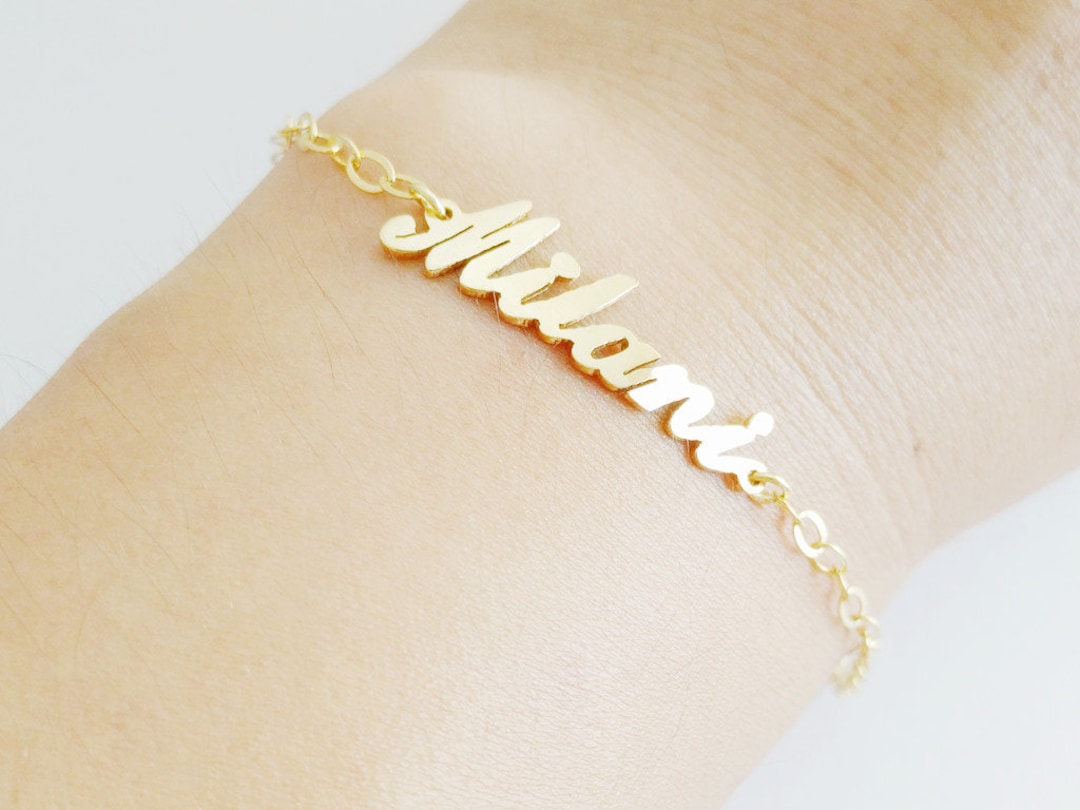 Customized name best sale bracelet