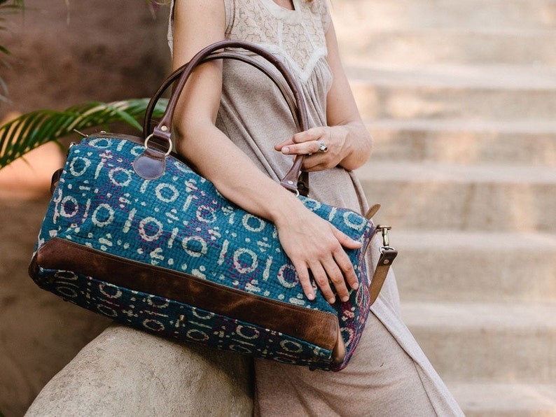 boho weekender duffle bag