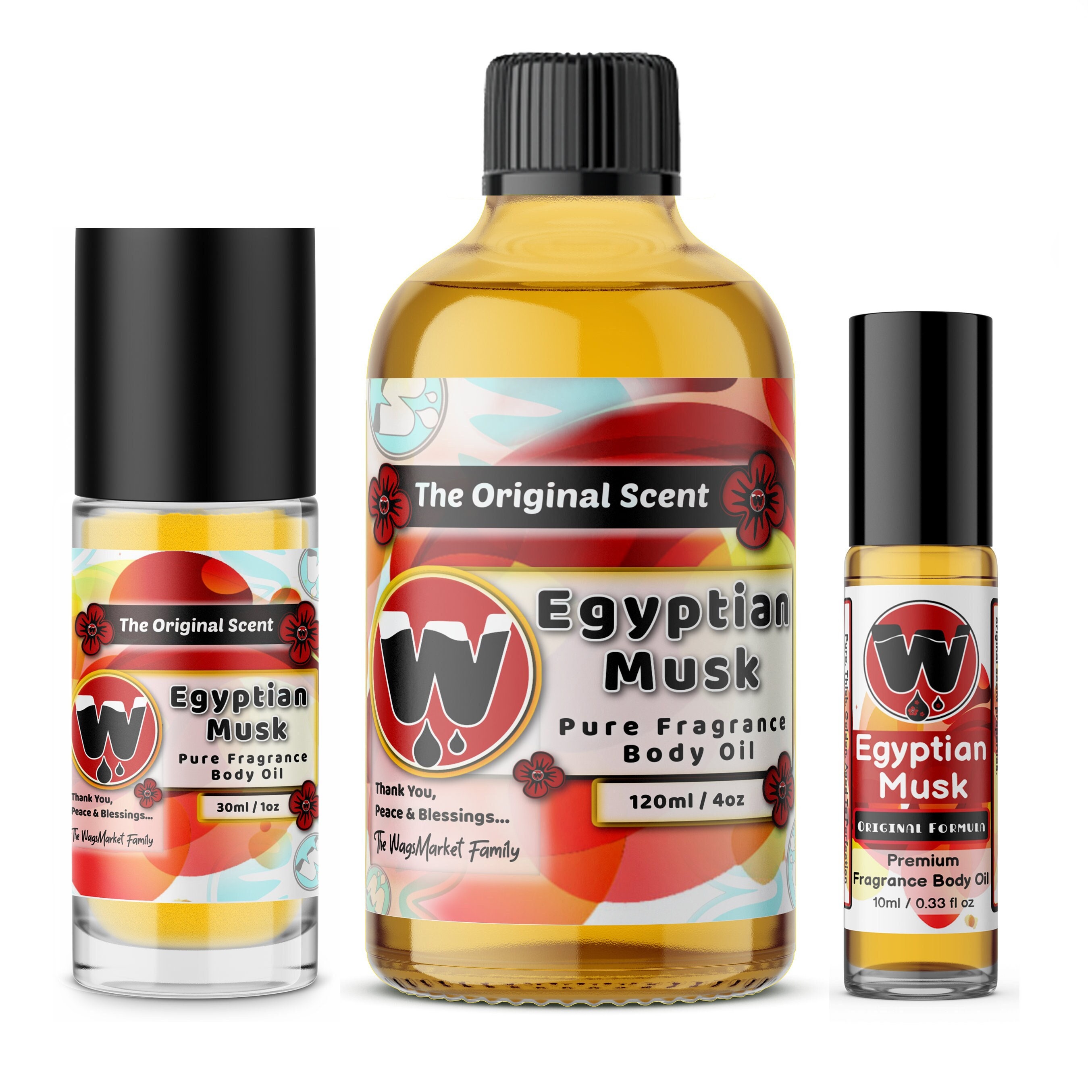 EGYPTIAN MUSK SUPERIOR Perfume Oil by Sukran 15ml Lasts All Day